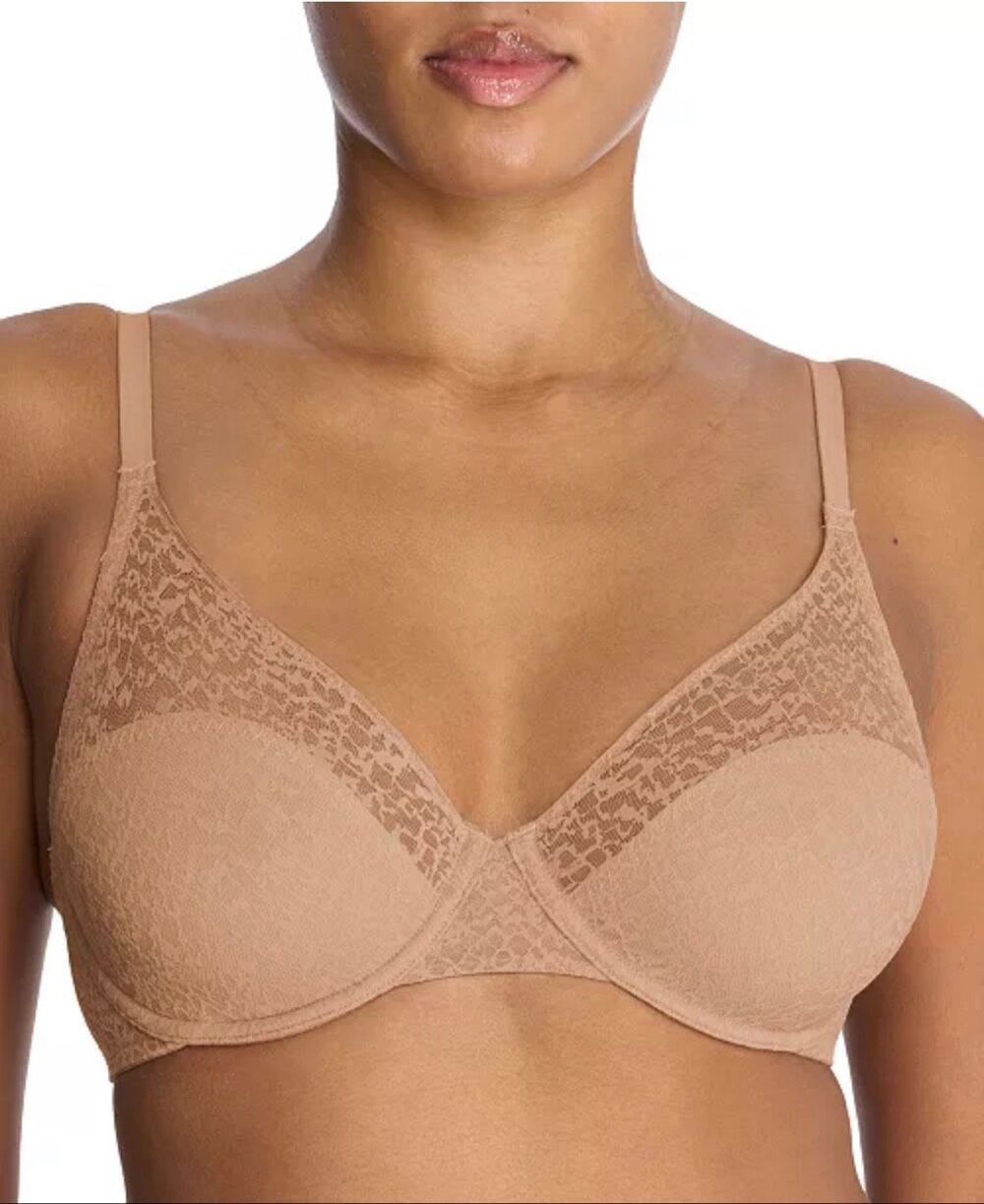 Natori Pretty Smooth Non-Padded Seamless Underwire Bra Buff 40D